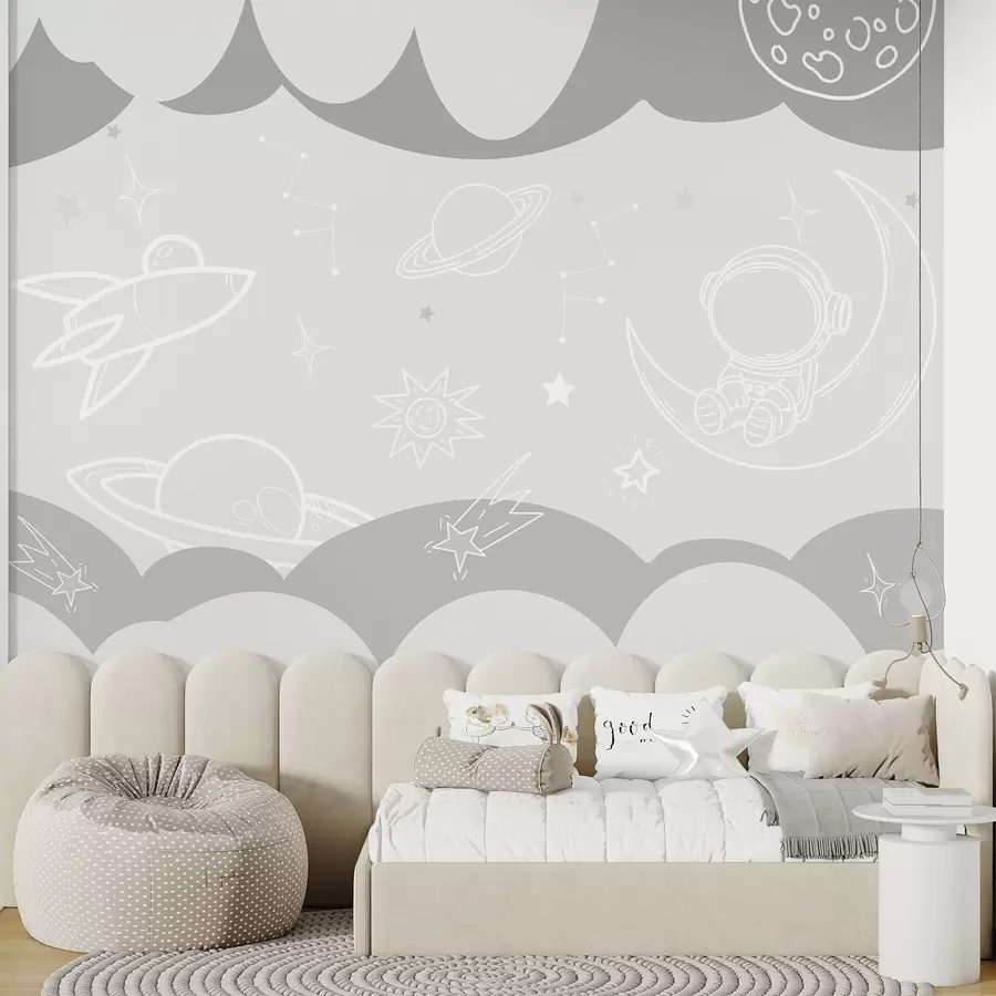 Wall Mural Photo Wallpaper Space adventures w04740