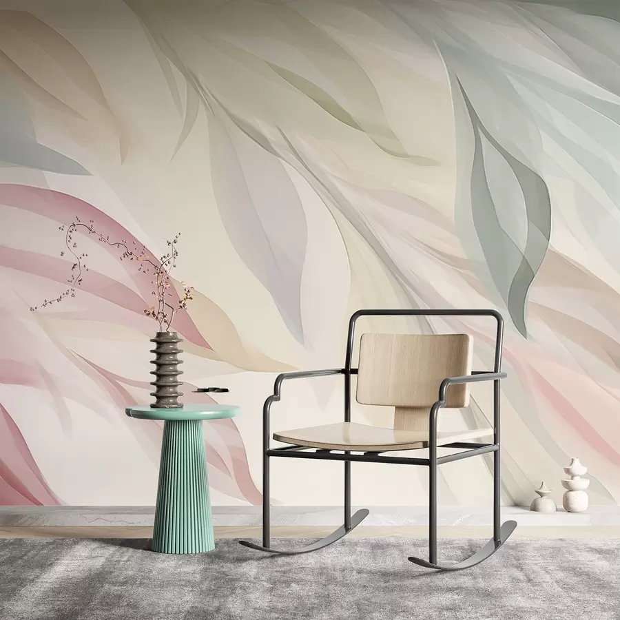 Wall Mural Photo Wallpaper Sharp multicolored leaves w04742