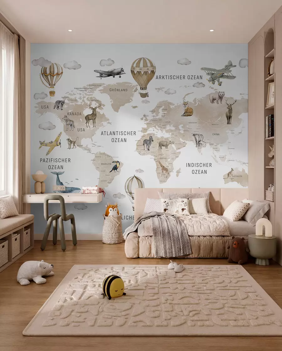 peintures murales Atlas beige en allemand c00001dev2