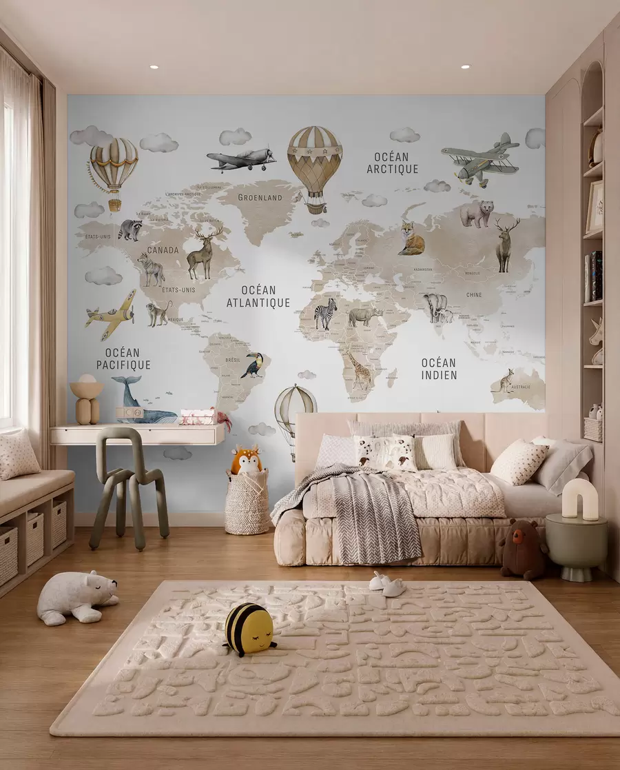 peintures murales Atlas beige en français c00001frv2