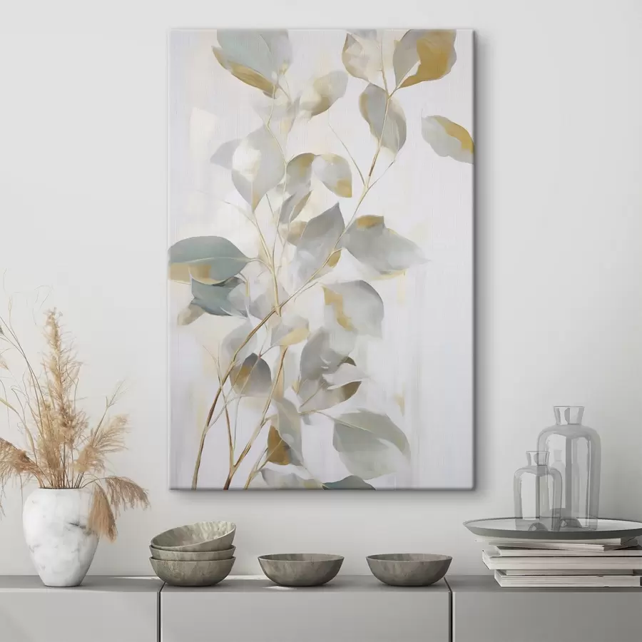 wall murals Abstract leaves  s46349