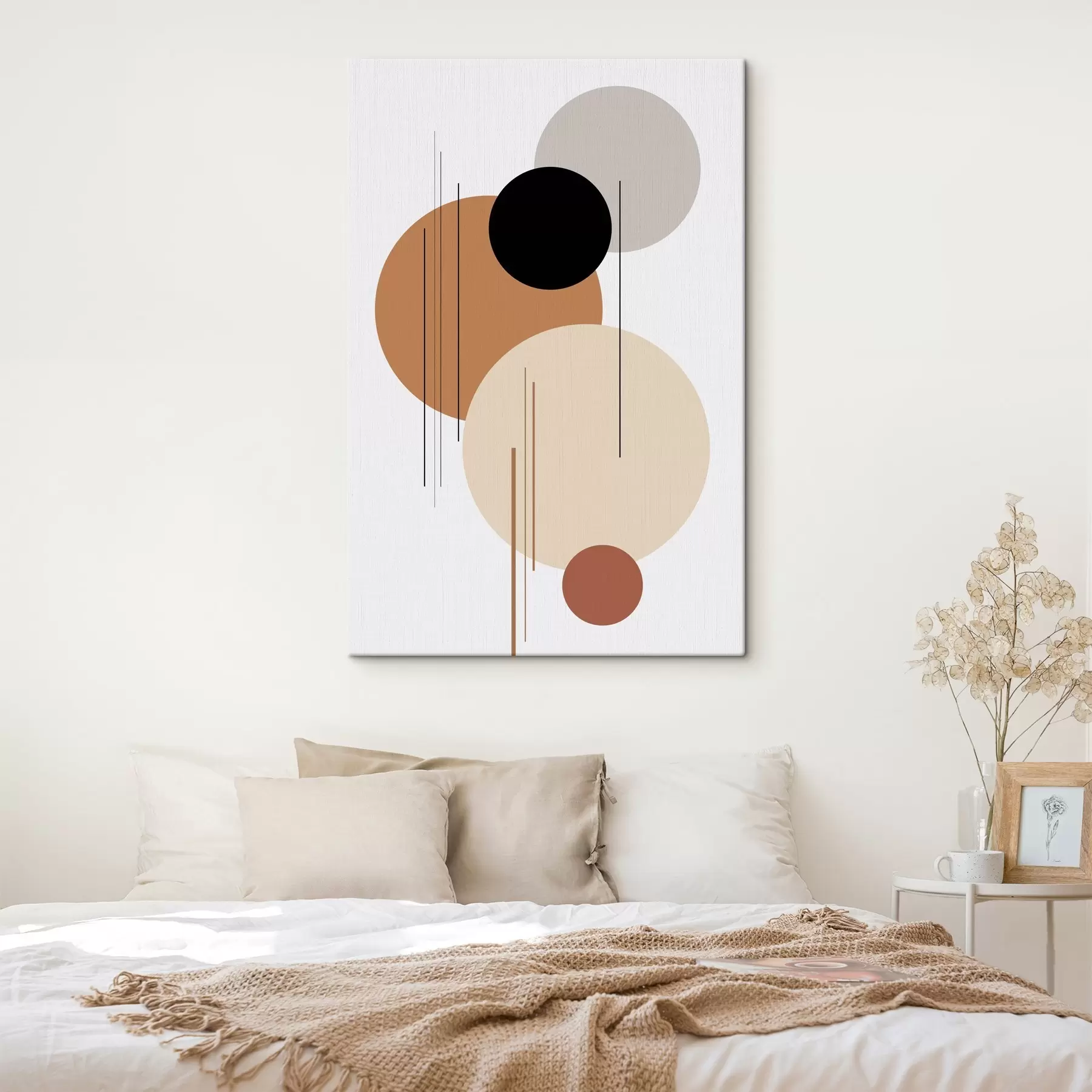 wall murals Abstract geometric composition s46351