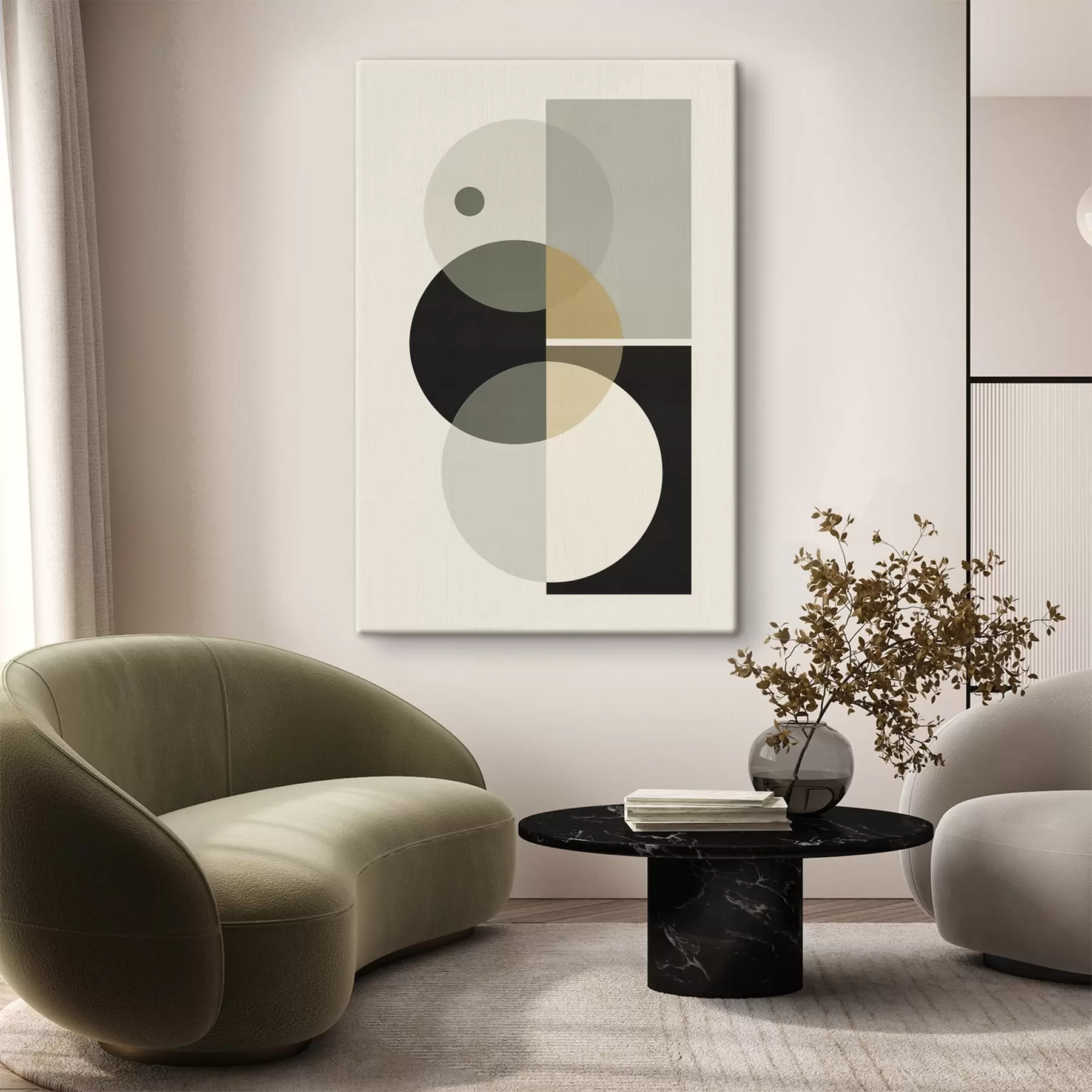 wall murals Geometric abstraction s46353