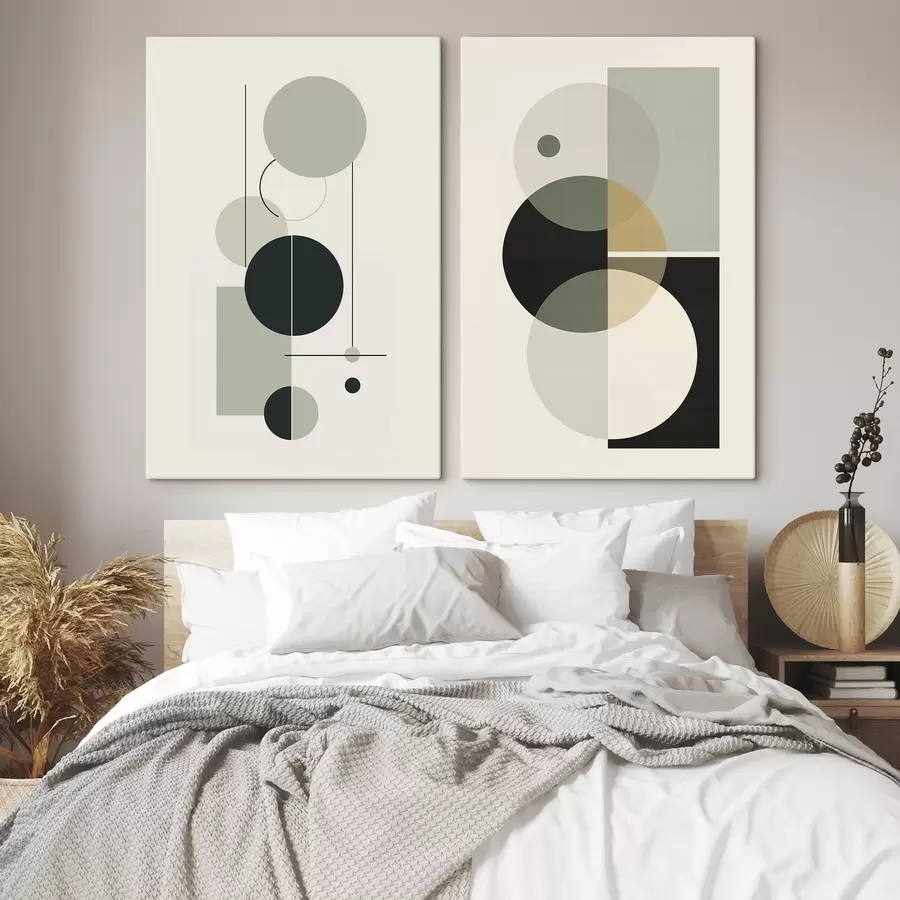 murales Abstracción geométrica m00909