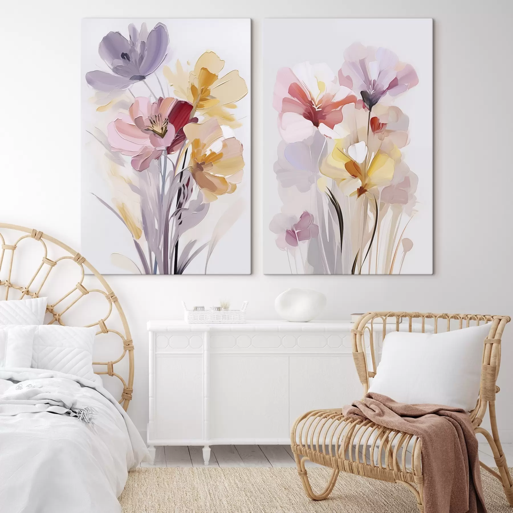 wall murals Abstract bouquet of flowers m00910