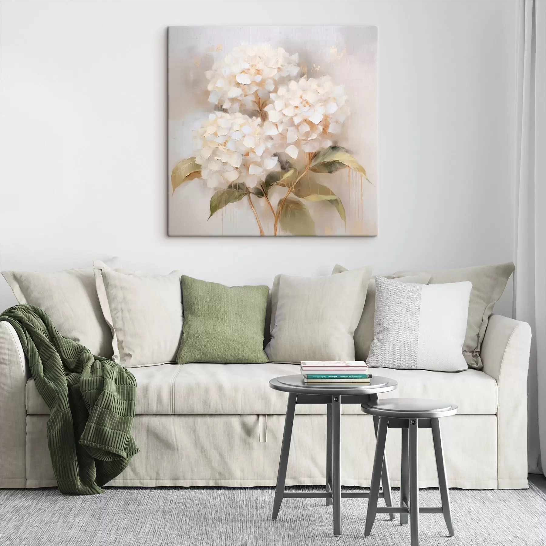 murales Delicado ramo de hortensias s46262