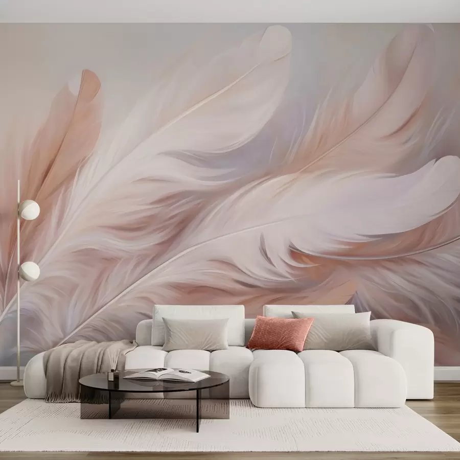 Wall Mural Photo Wallpaper Feathers w04775