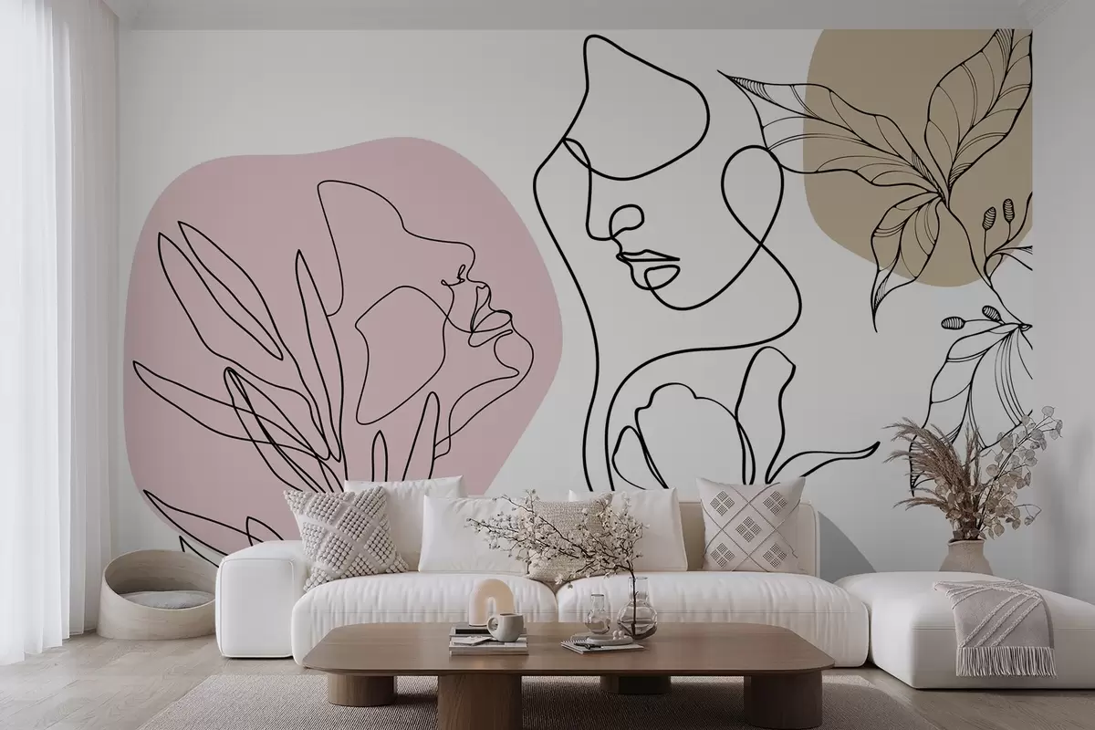 wall murals Abstraction w04780