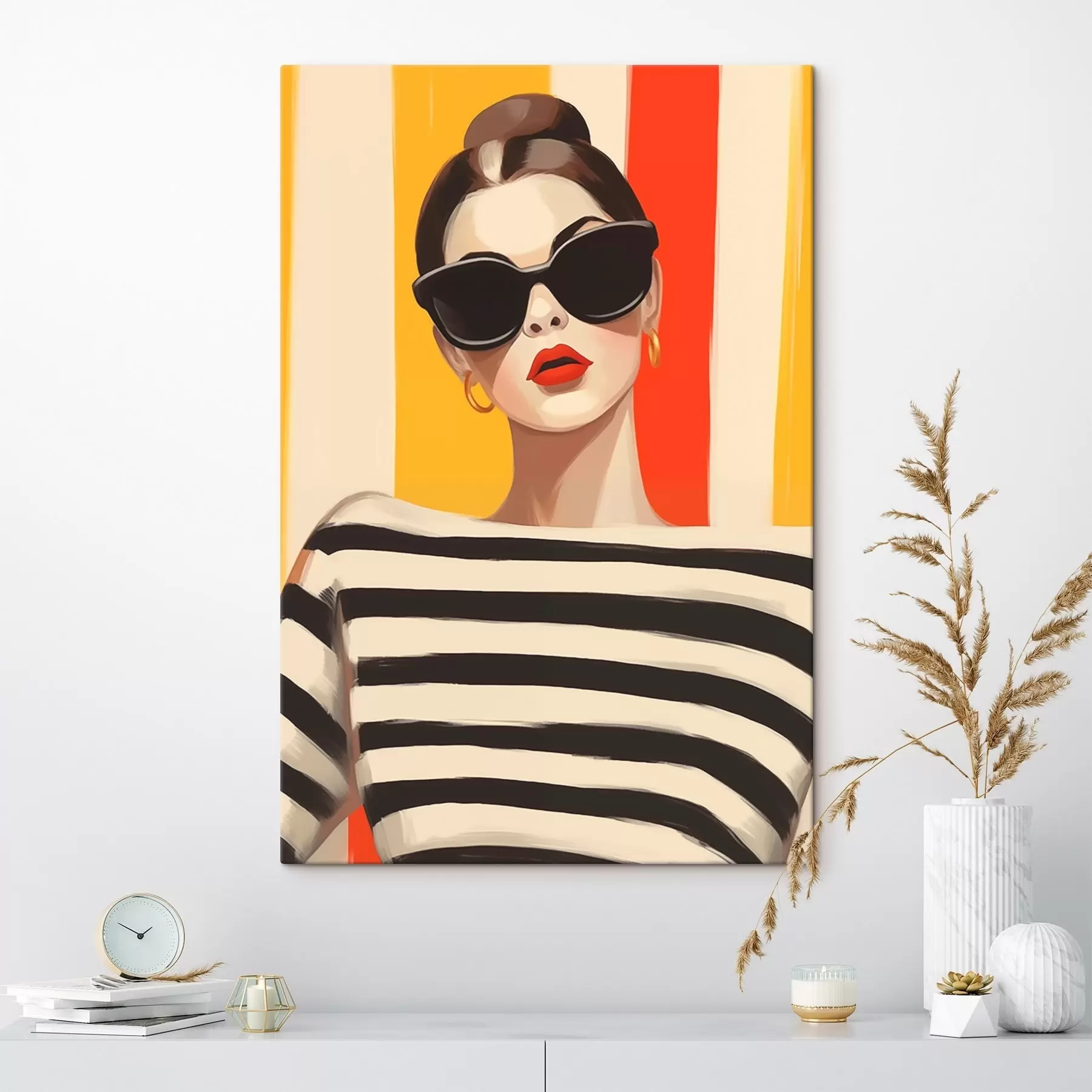 wall murals Fashionable Girl s46418