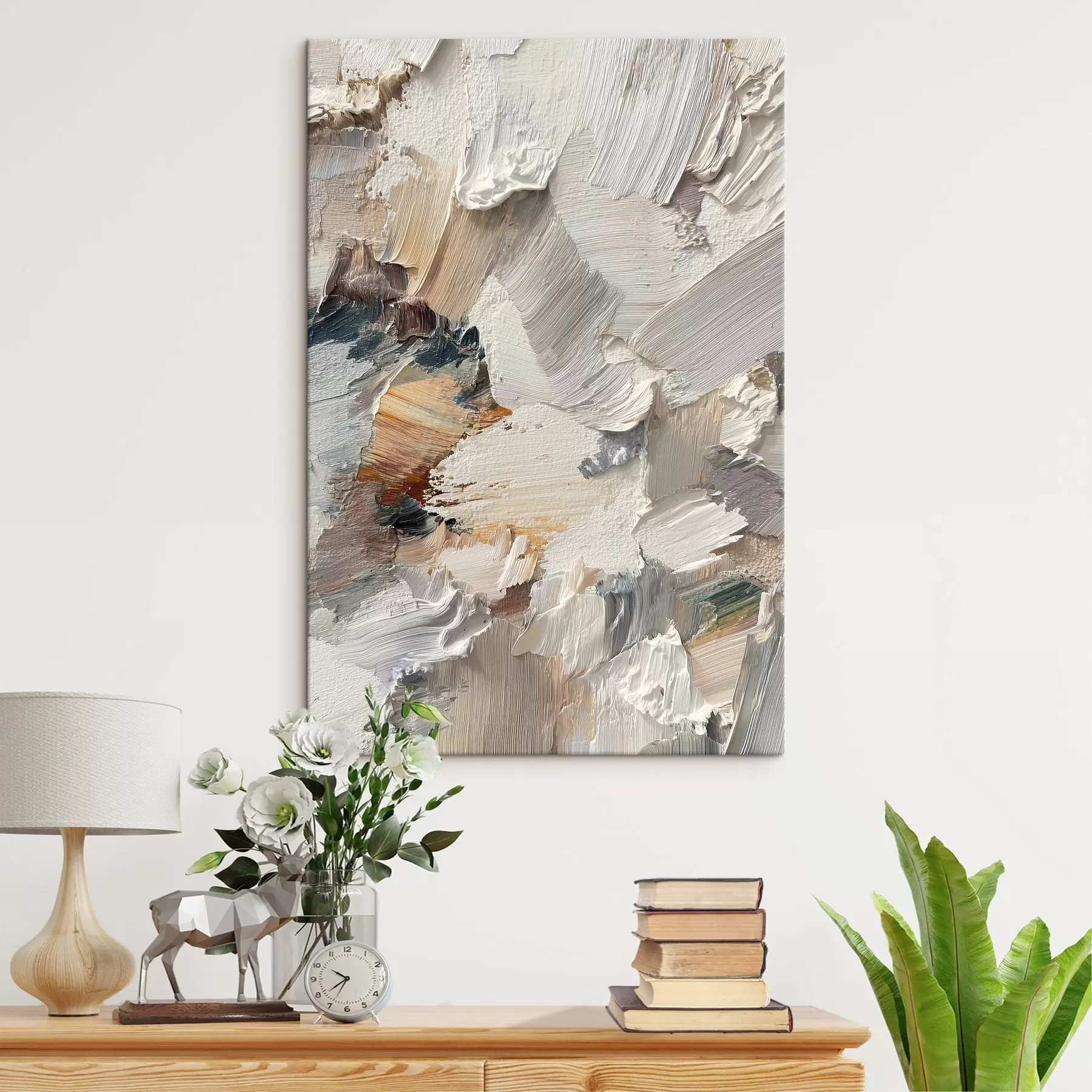 wall murals Textured Strokes s46386