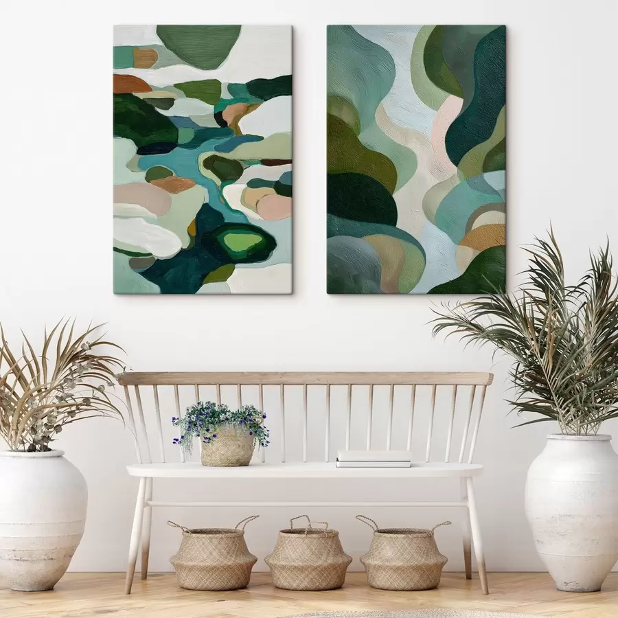 murales Paisaje abstracto m00917