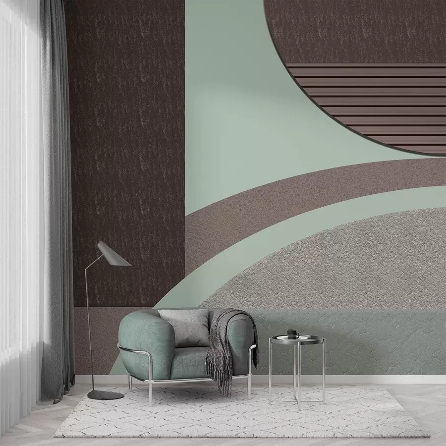 Wall Mural Photo Wallpaper abstract textured geometry  w04631