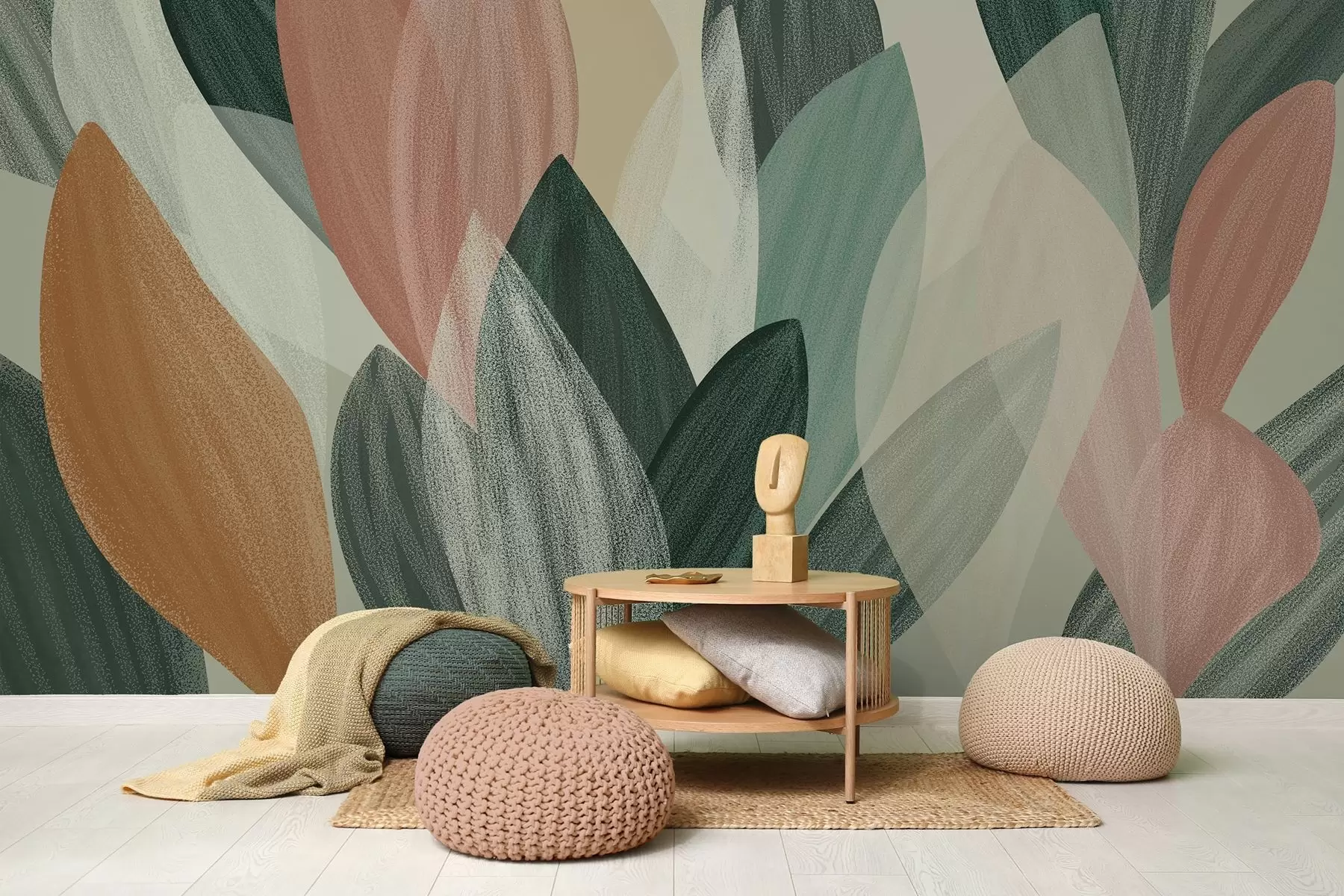 Wall Mural Photo Wallpaper fantasy leaves  w04757