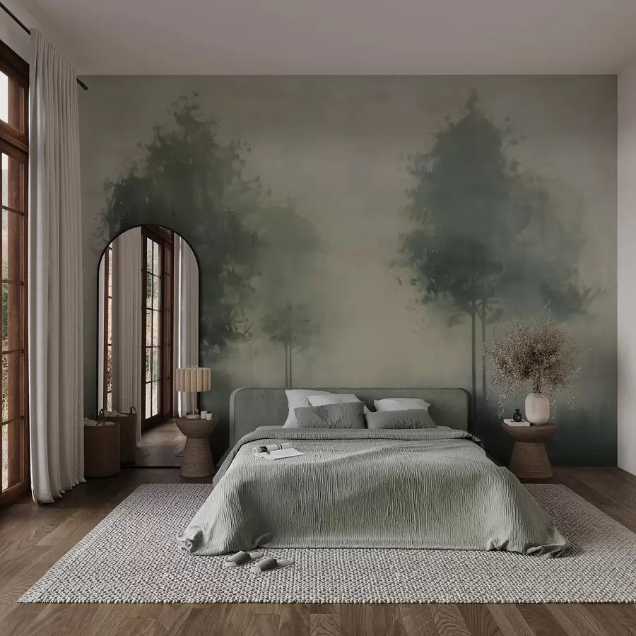Wall Mural Photo Wallpaper Trees w04803