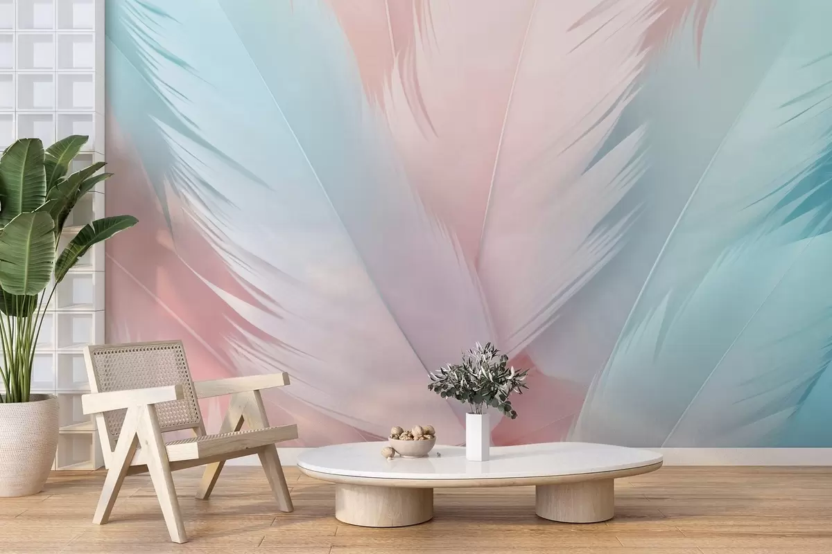 Wall Mural Photo Wallpaper Feathers w04808