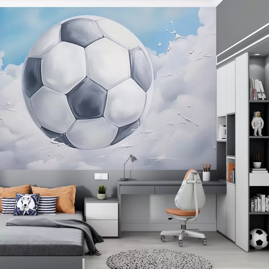 Wall Mural Photo Wallpaper Soccer ball w04822