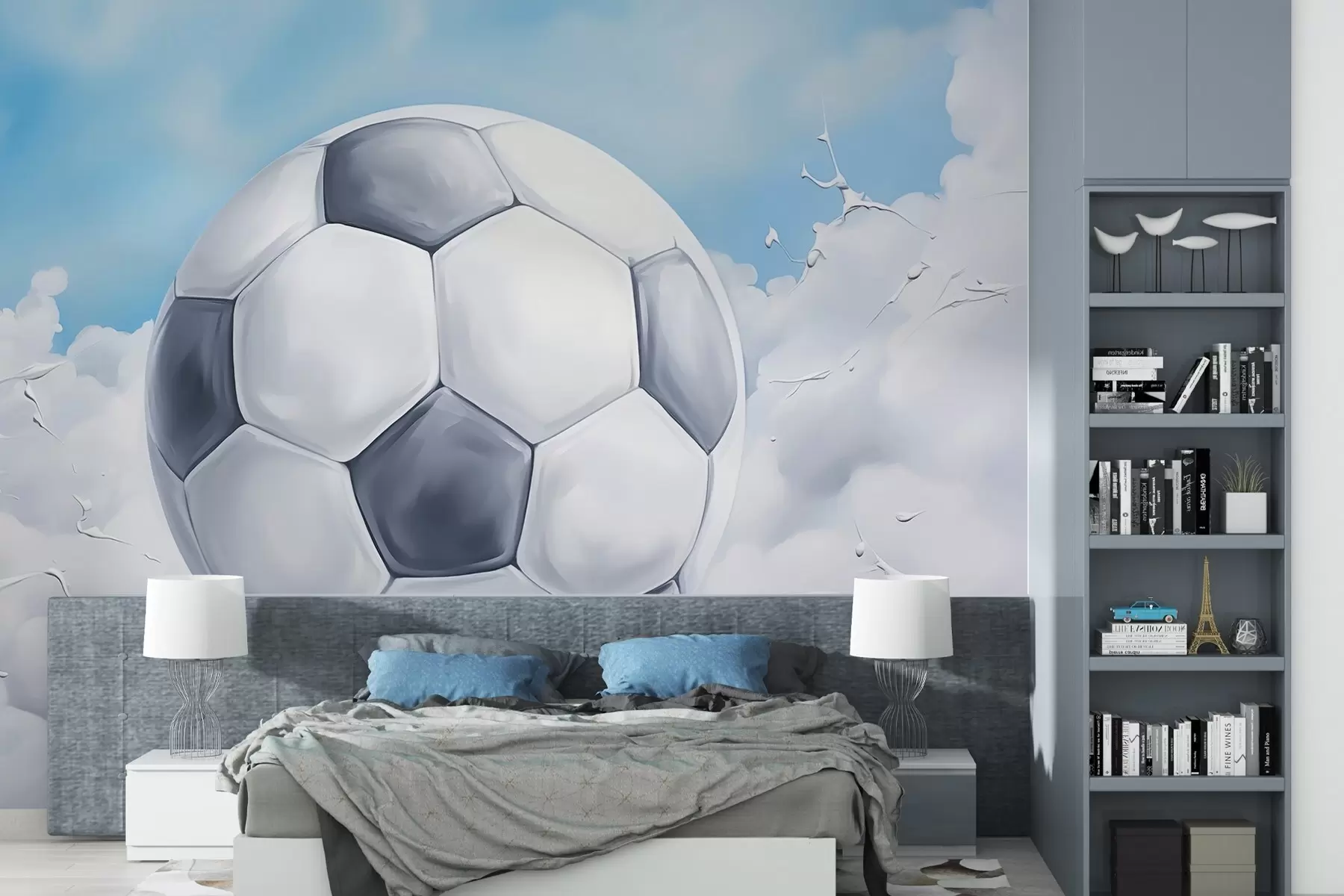 Wall Mural Photo Wallpaper Soccer ball w04822
