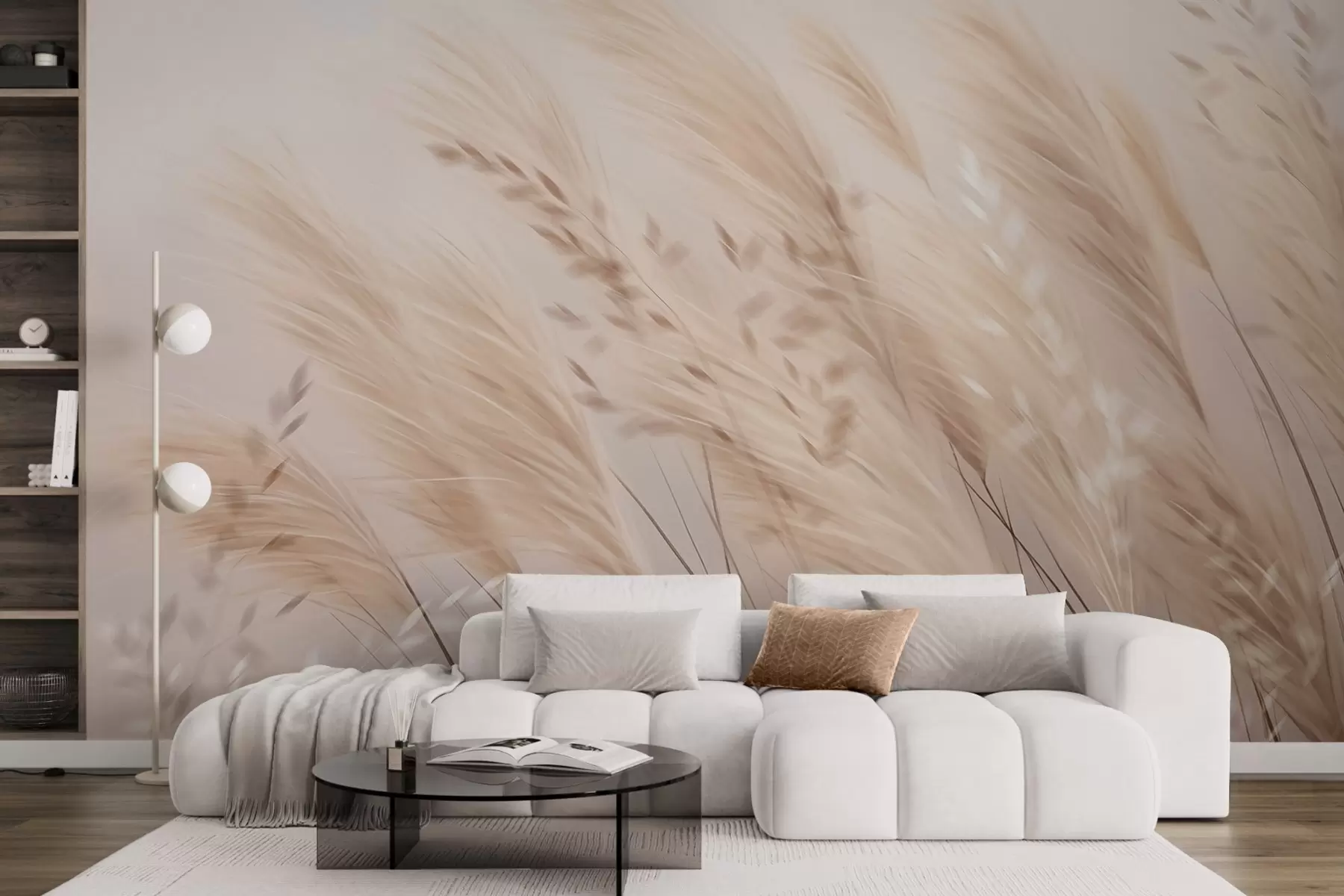 Wall Mural Photo Wallpaper Pampas w04849