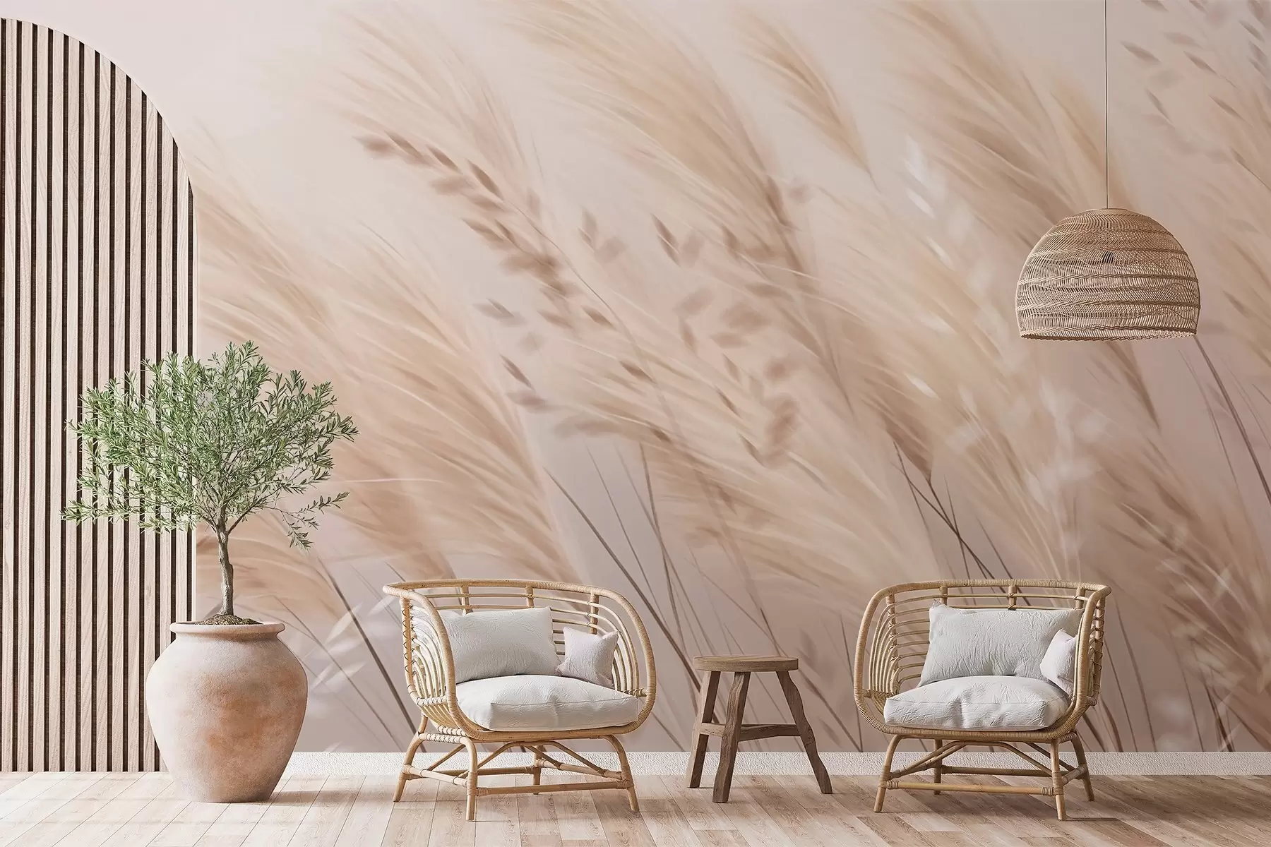 Wall Mural Photo Wallpaper Pampas w04849