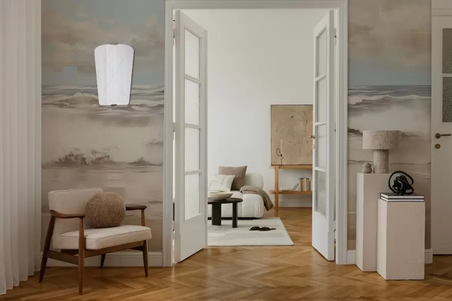 Wall Mural Photo Wallpaper Pastel sea landscape w04836