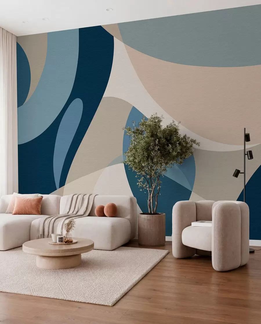 Wall Mural Photo Wallpaper Geometric abstraction w04843