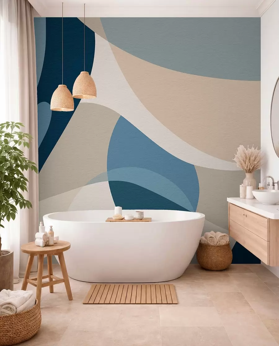 wall murals Geometric abstraction w04843
