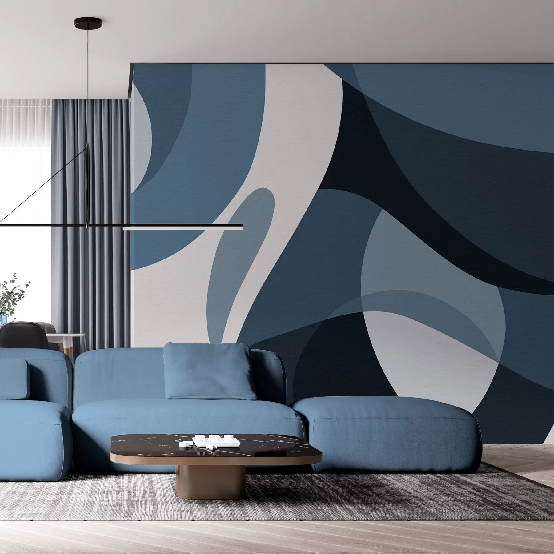 Wall Mural Photo Wallpaper Geometric abstraction w04843v1