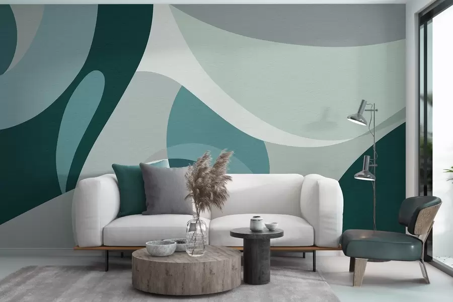 Wall Mural Photo Wallpaper Geometric abstraction w04843v2