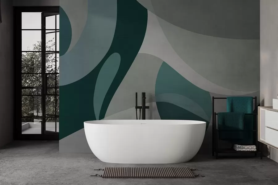 peintures murales Abstraction géométrique w04843v2