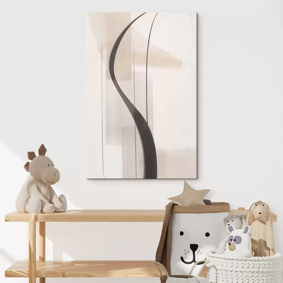 murales Caligrafía elegante. Abstracción s46469