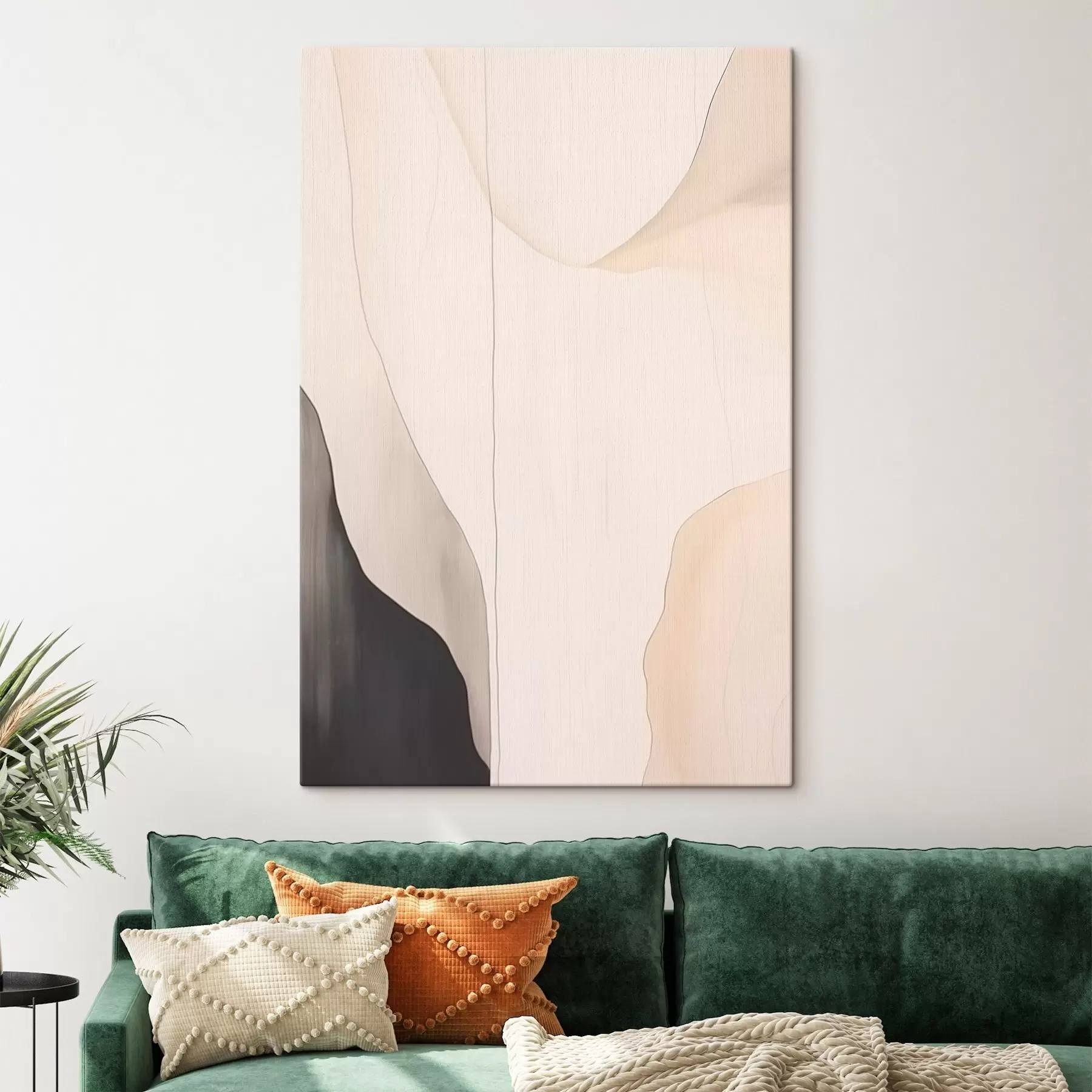 wall murals Contour abstraction s46471