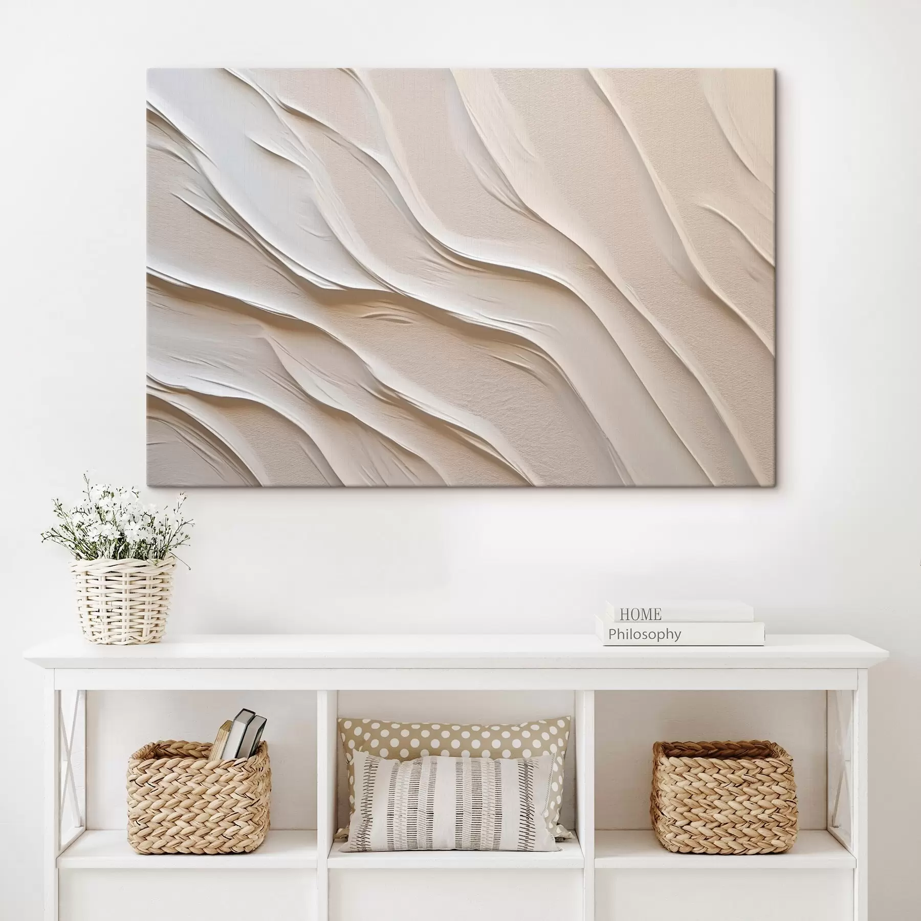 wall murals Waves, abstraction s46555