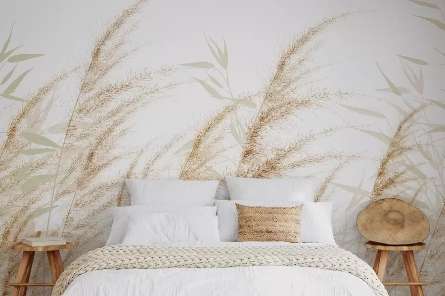 Wall Mural Photo Wallpaper Pampas and dry grass w04863
