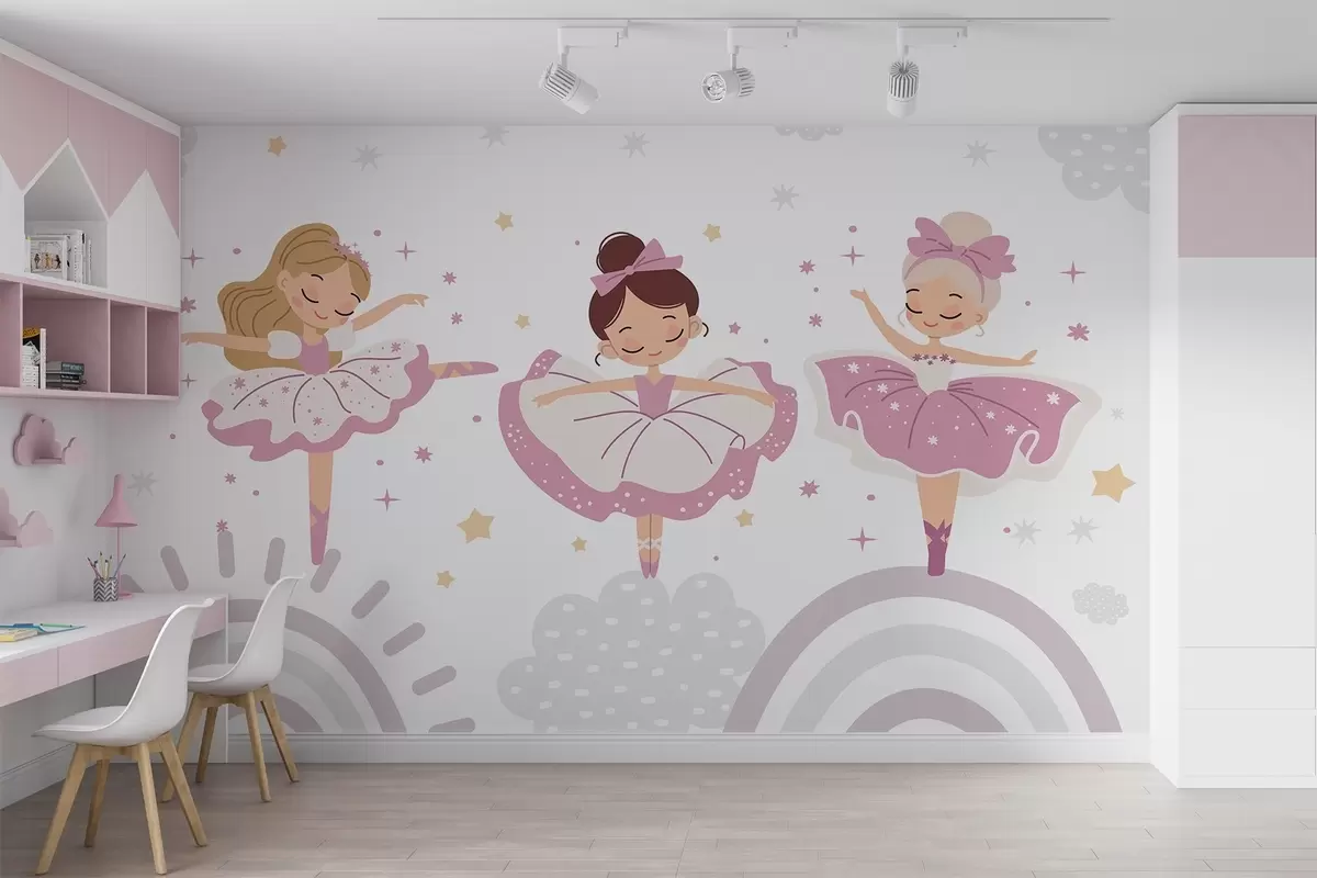wall murals Princesses w04864