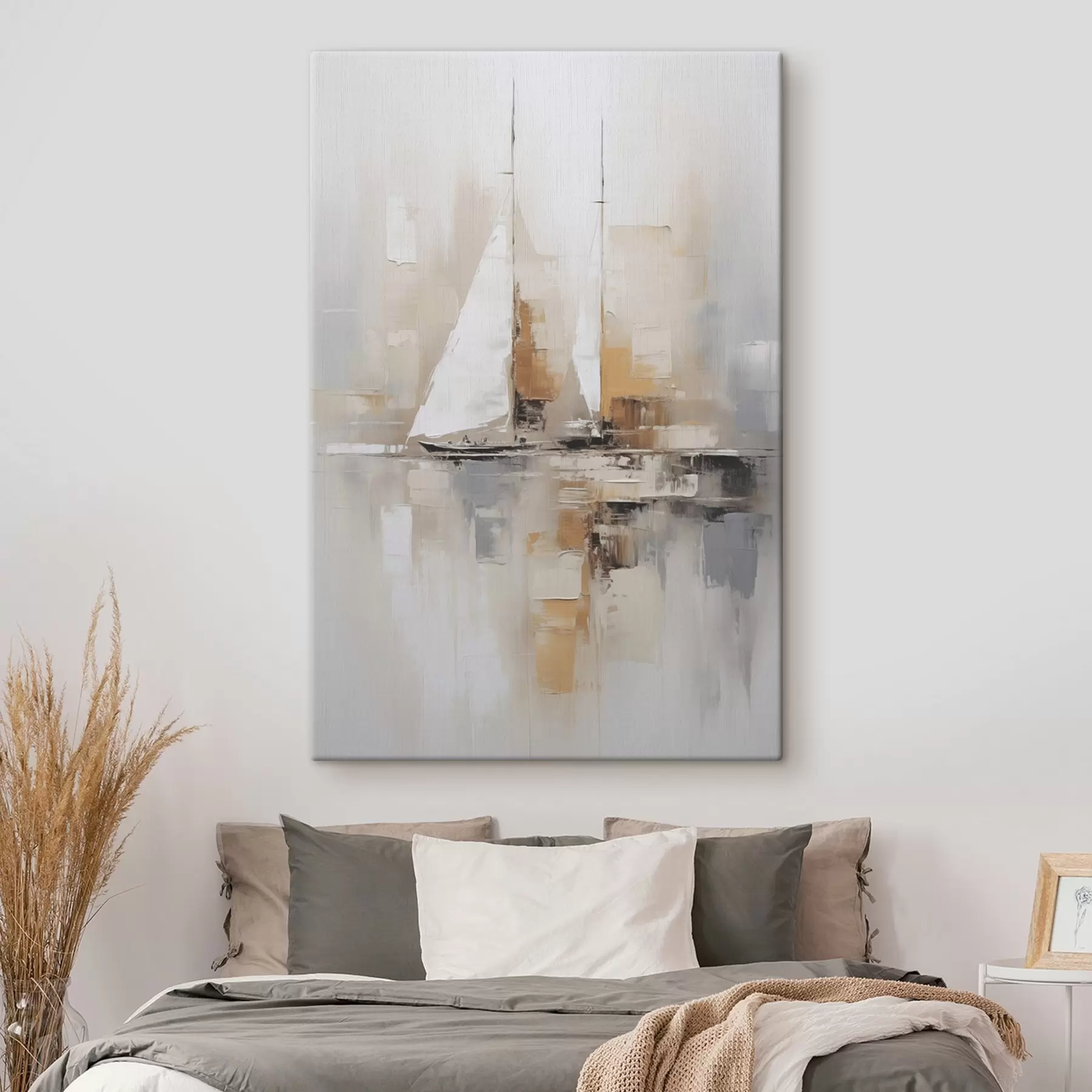 wall murals Sailboat abstraction s46566