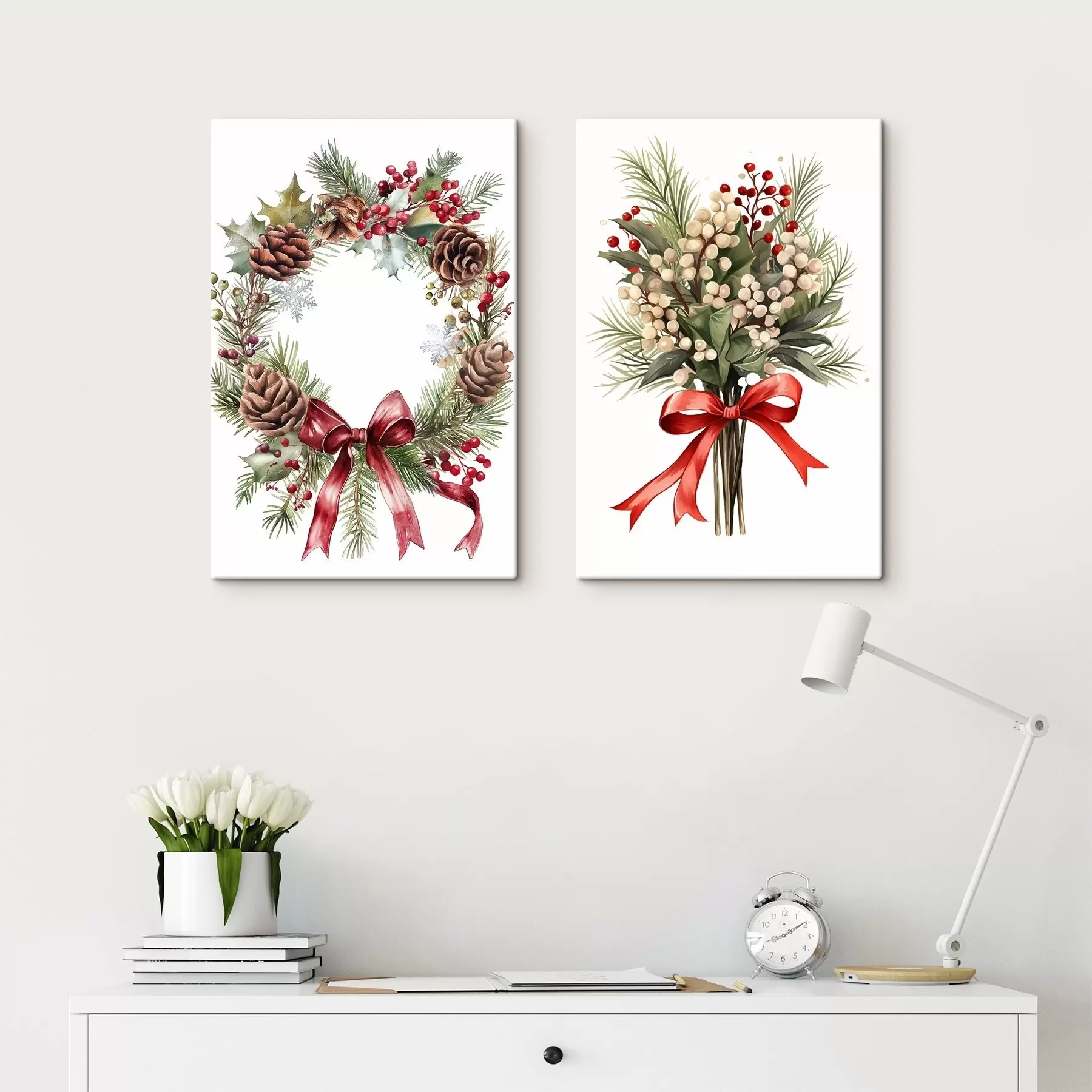 murales Adornos navideños m00955