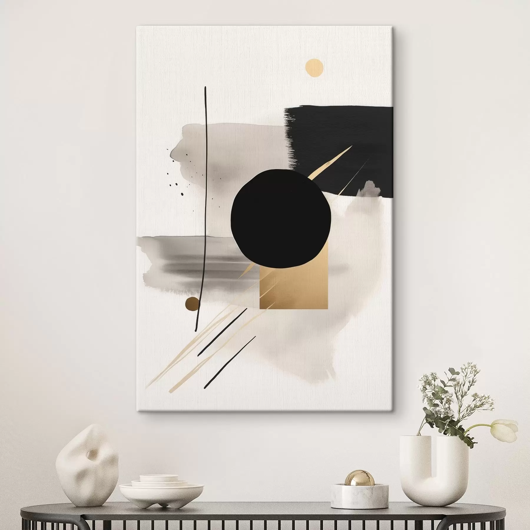 murales Abstracciones con formas s46572