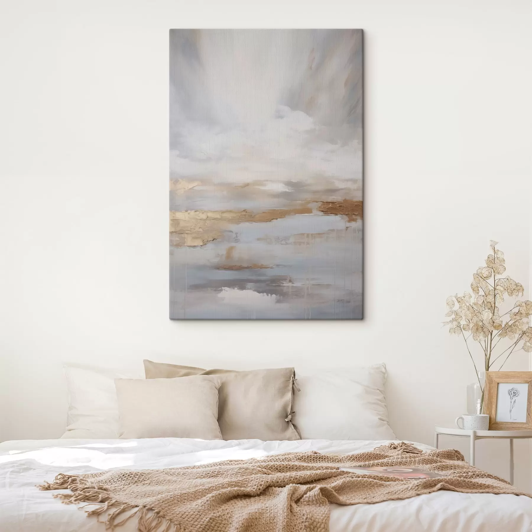 wall murals Abstract composition imitation of painting s46678