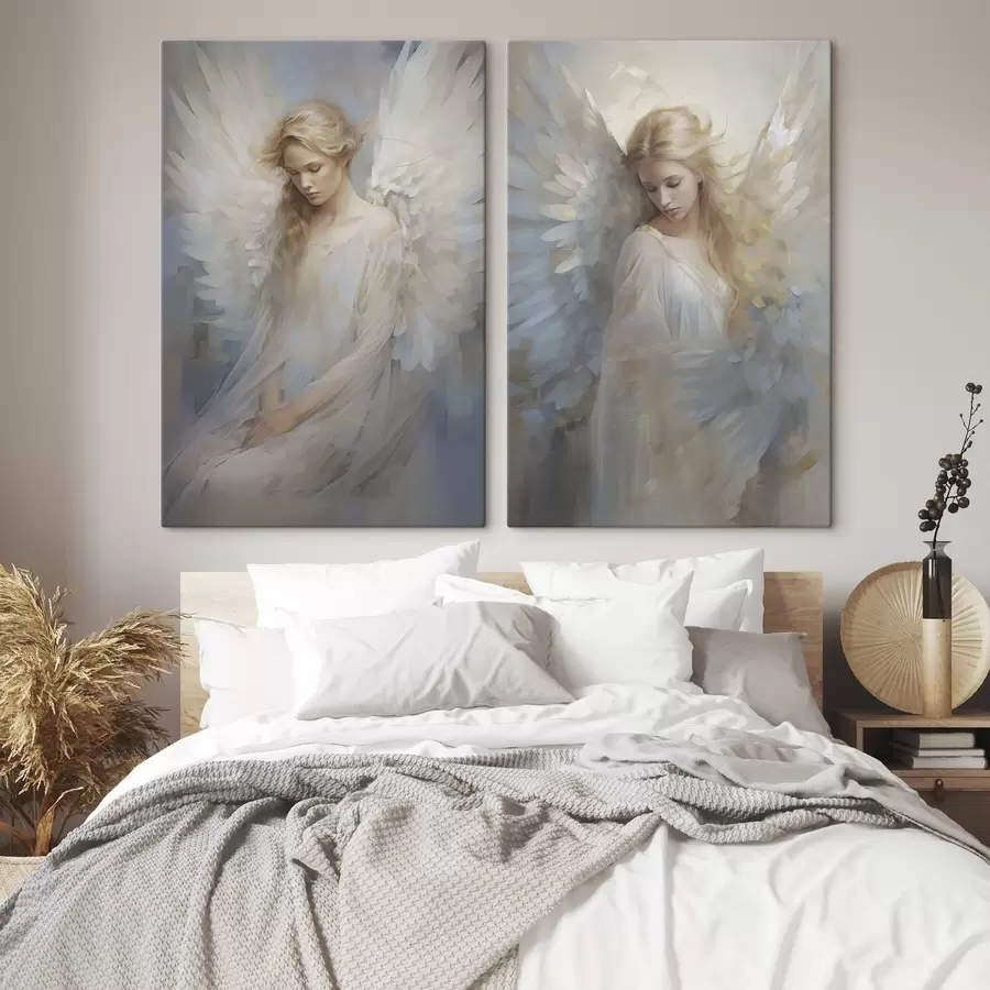 wall murals Angel abstraction m01001