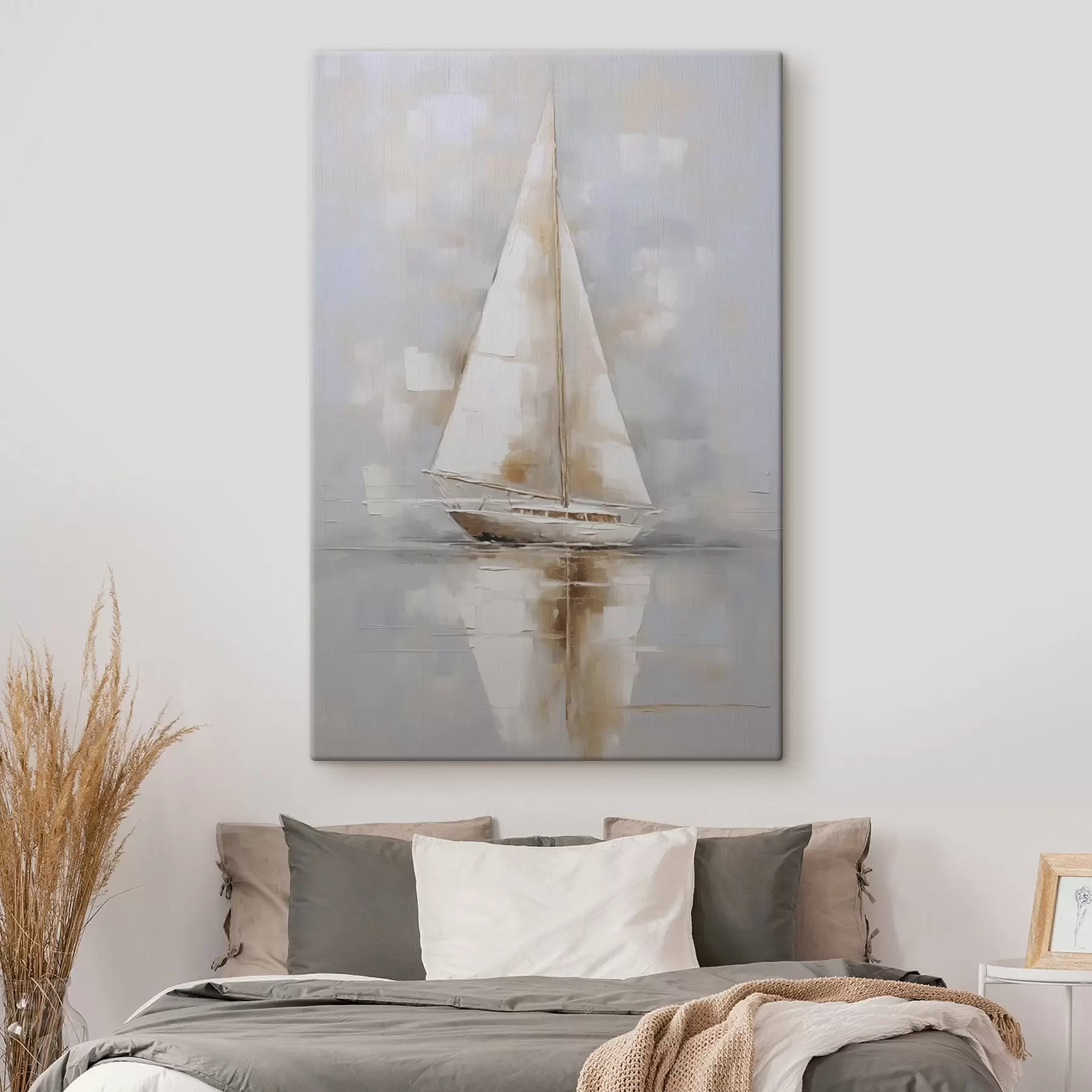 wall murals Sailboat imitation painting s46677