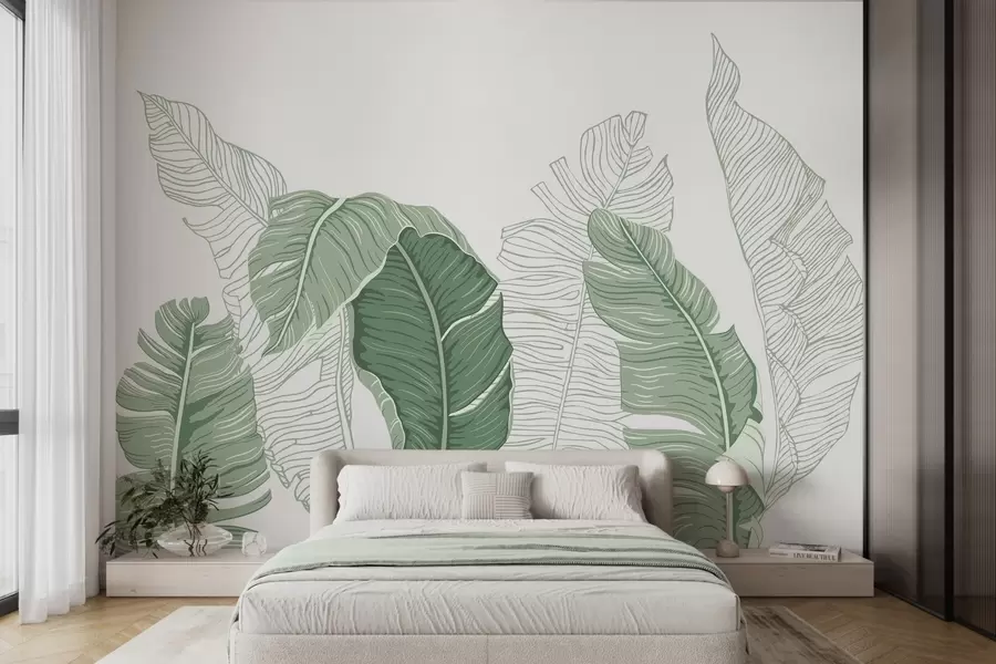 Wall Mural Photo Wallpaper Foliage w04895