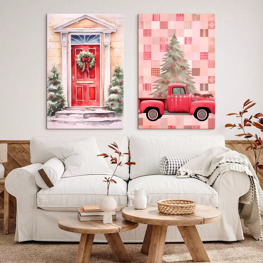 murales Ambiente navideño m00978