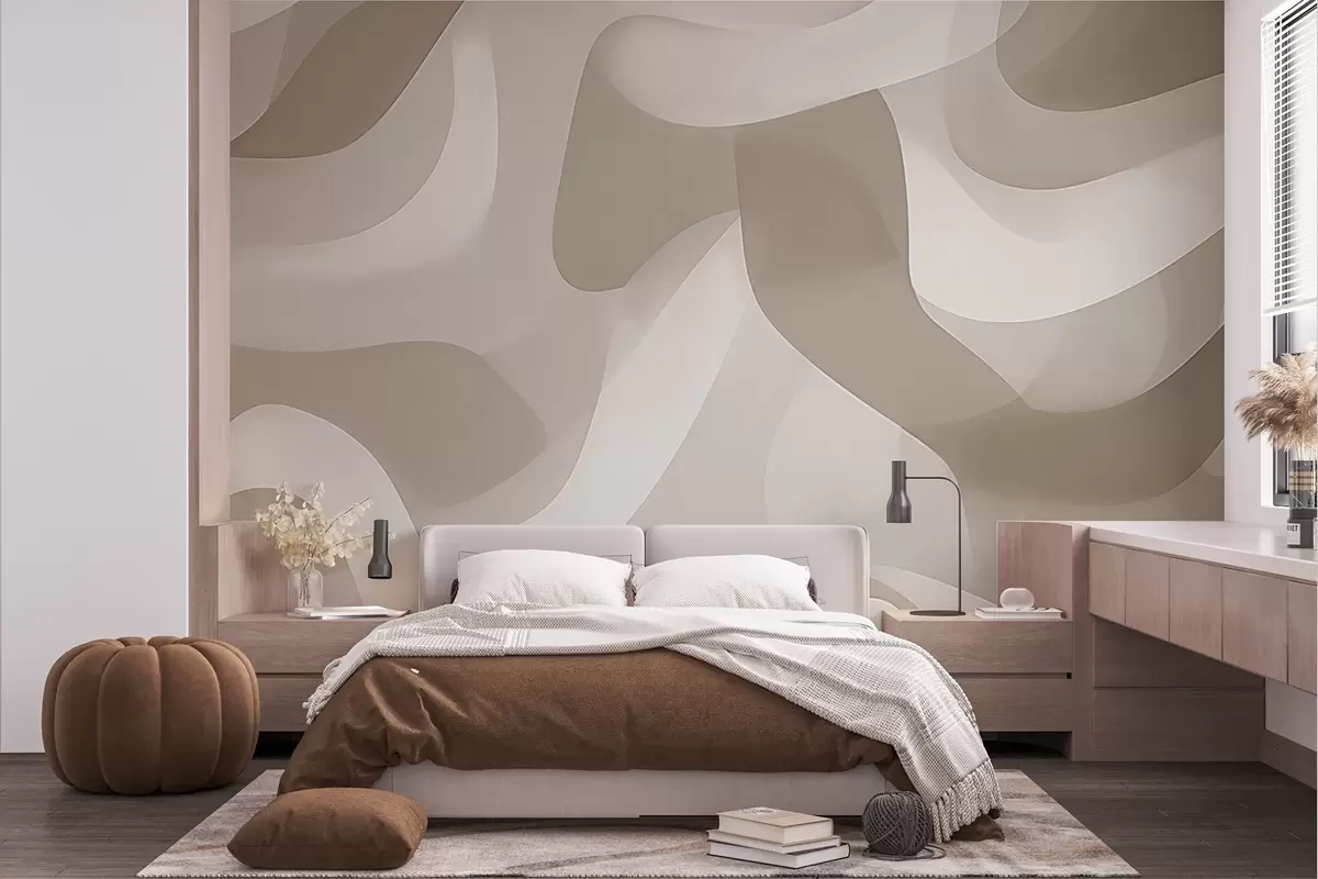 Wall Mural Photo Wallpaper Abstract waves w04888v1