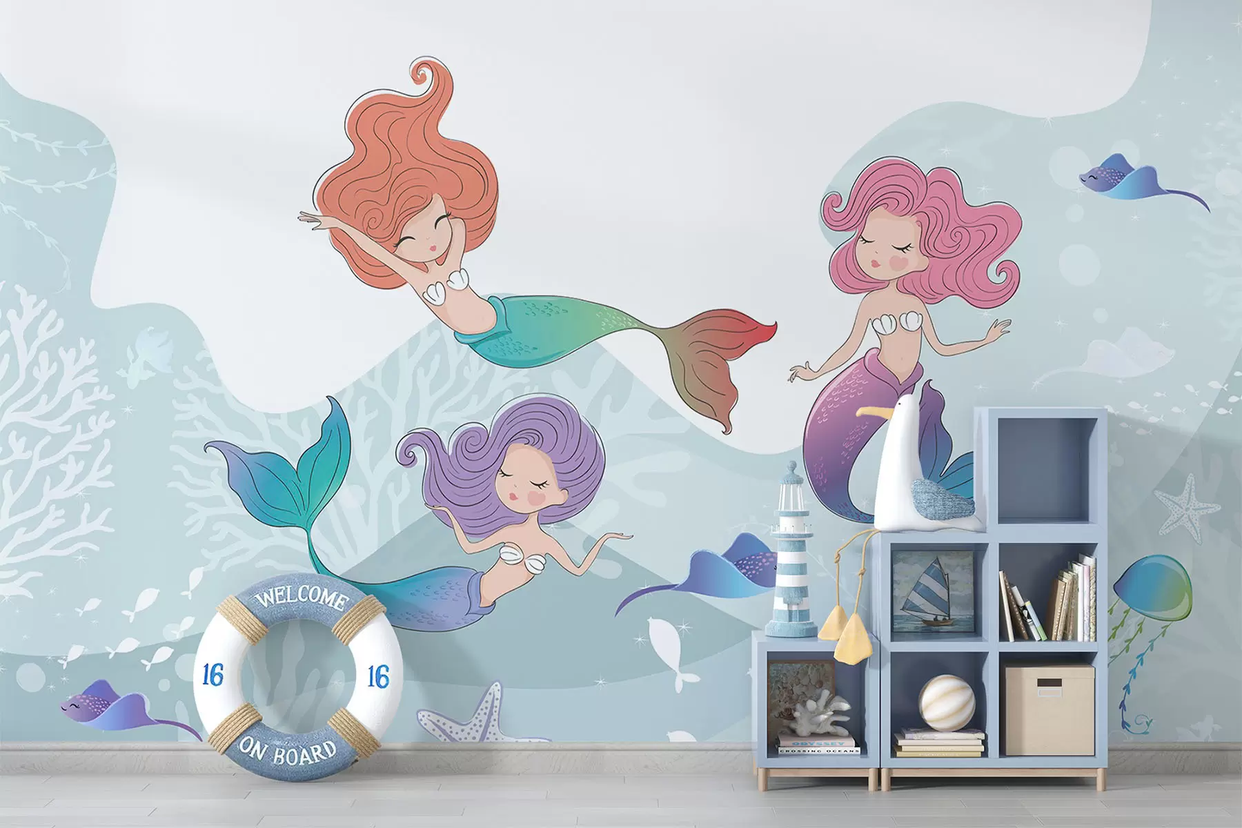 murales Sirenas w04908