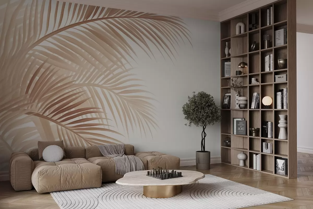 wall murals Fern leaves w04884