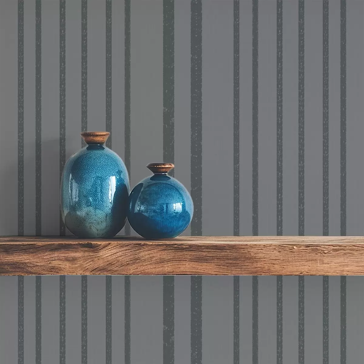 Papier peint Fond gris foncé avec rayures verticales texturées a00979v1