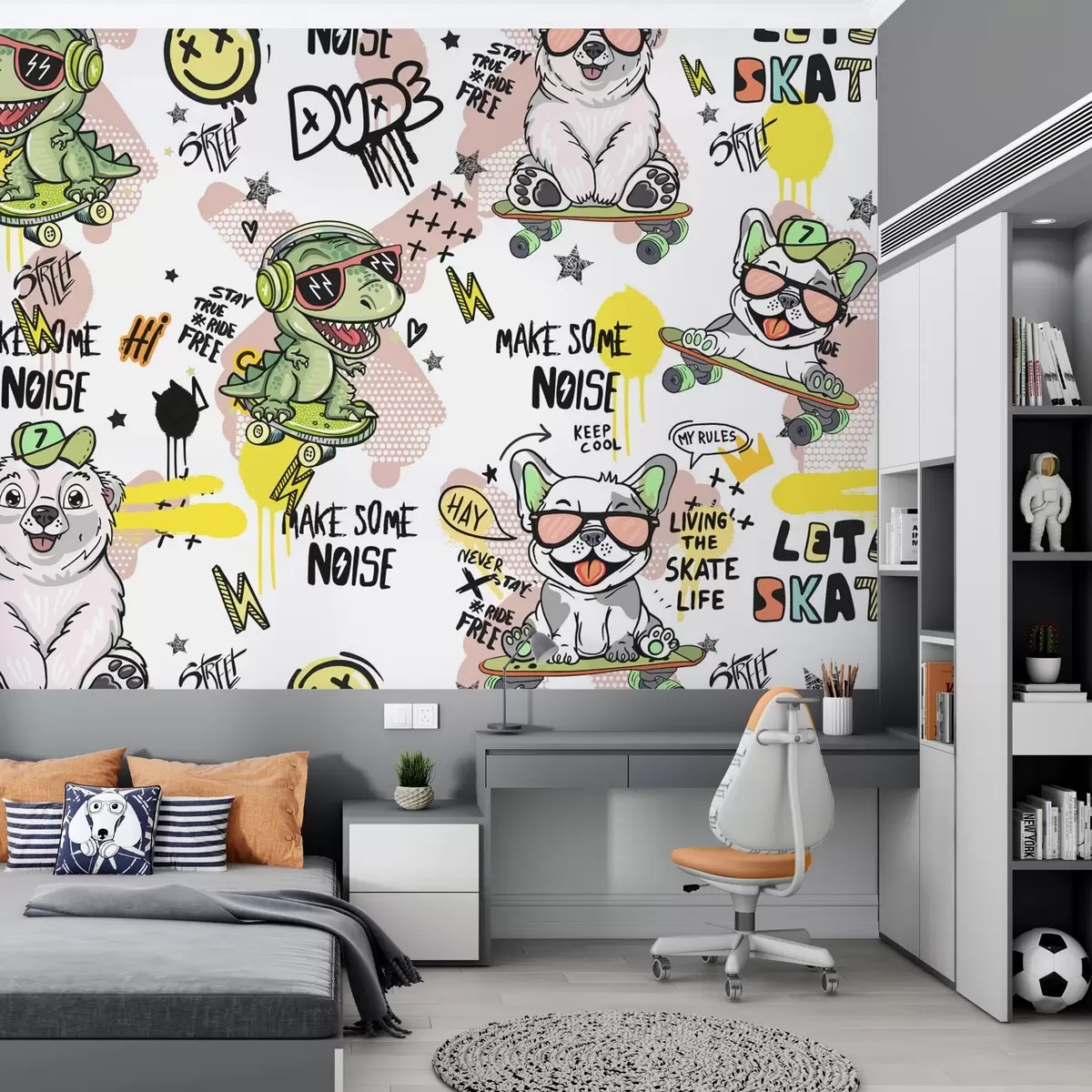 Wall Mural Photo Wallpaper Fairytale characters w04940