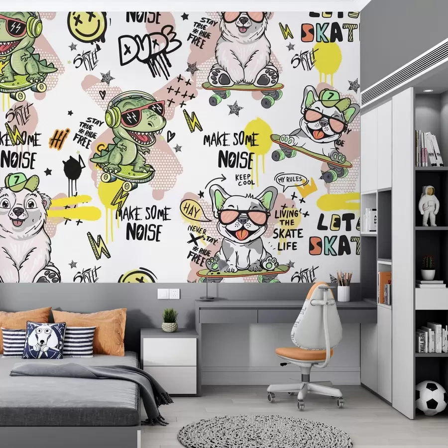 peintures murales Personnages de contes de fées w04940