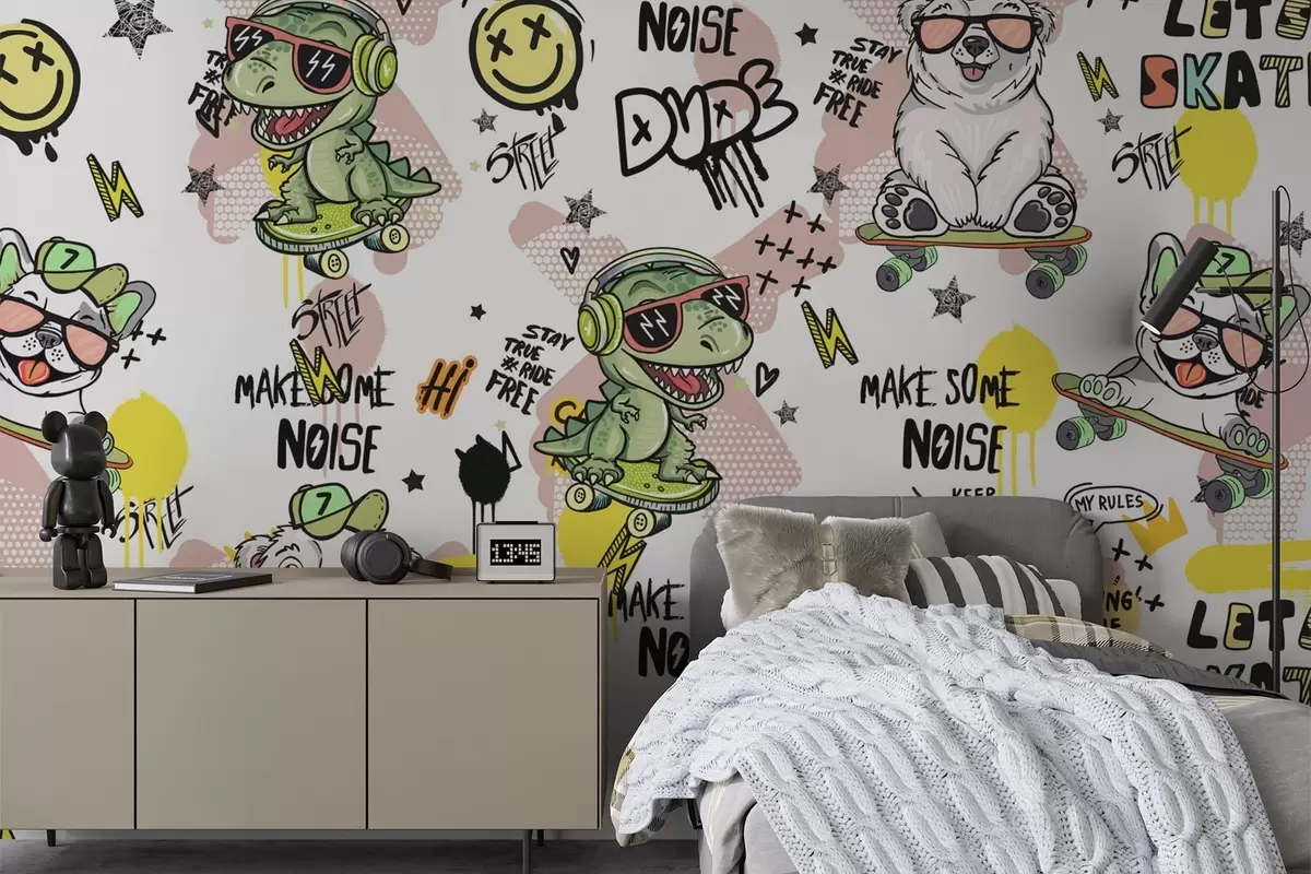 Wall Mural Photo Wallpaper Fairytale characters w04940