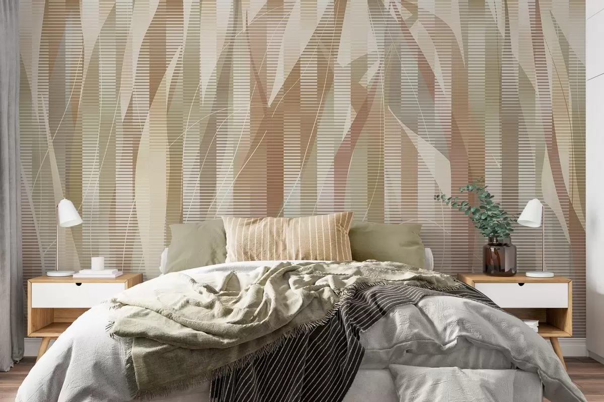 Wall Mural Photo Wallpaper Intertwining elements w04945